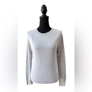 Banana Republic Light Pale Blue Long Sleeve 100% Merino Wool Sweater